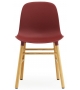 Form Normann Copenhagen Sedia con Gambe In Legno