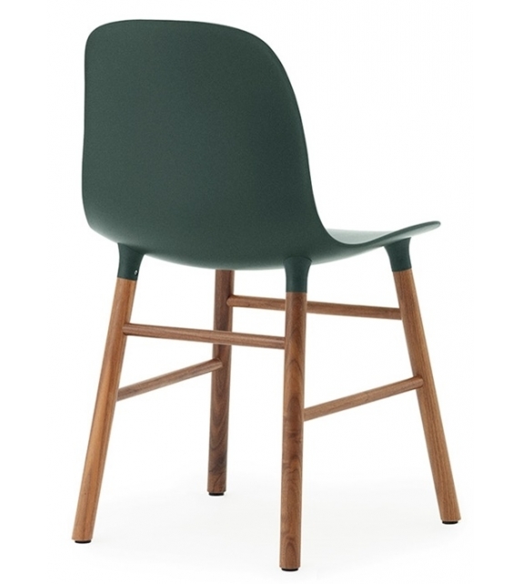Form Normann Copenhagen Chair With Wood Legs