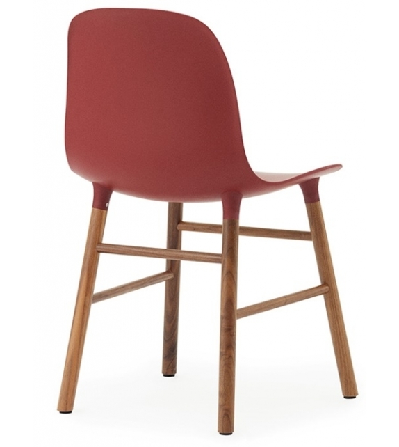 Form Normann Copenhagen Sedia con Gambe In Legno