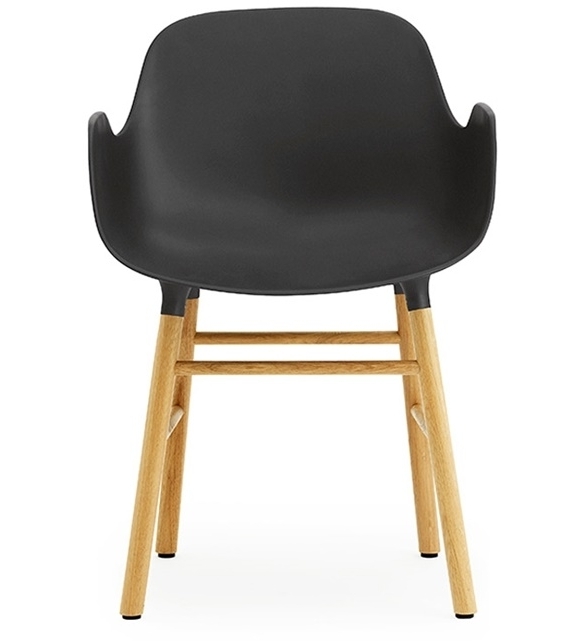 Form Normann Copenhagen Silla con Patas de Madera