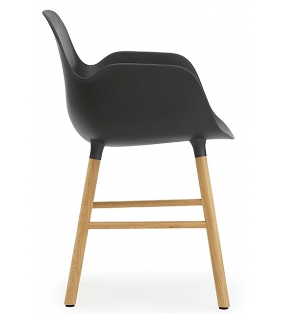 Form Normann Copenhagen Silla con Patas de Madera