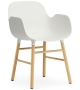 Form Normann Copenhagen Sessel mit Holzbeine