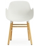 Form Normann Copenhagen Silla con Patas de Madera