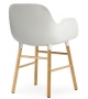 Form Normann Copenhagen Chaise Avec Pieds En Bois