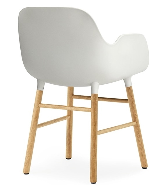 Form Normann Copenhagen Silla con Patas de Madera