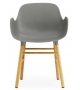Form Normann Copenhagen Sessel mit Holzbeine