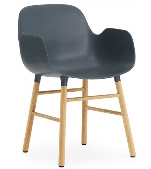 Form Normann Copenhagen Silla con Patas de Madera