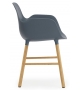 Form Normann Copenhagen Sessel mit Holzbeine