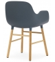 Form Normann Copenhagen Silla con Patas de Madera
