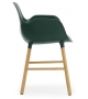 Form Normann Copenhagen Sessel mit Holzbeine