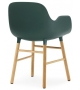 Form Normann Copenhagen Silla con Patas de Madera