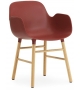 Form Normann Copenhagen Silla con Patas de Madera
