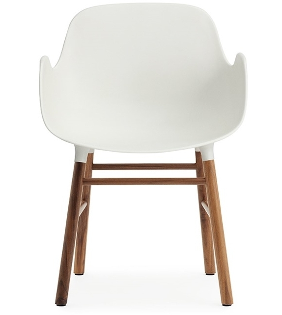 Form Normann Copenhagen Sessel mit Holzbeine