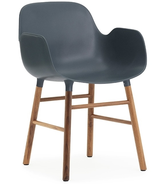 Form Normann Copenhagen Sessel mit Holzbeine