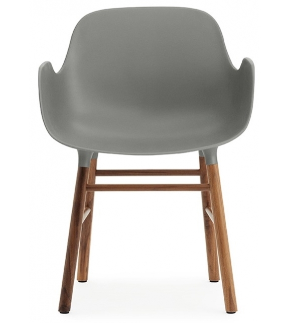 Form Normann Copenhagen Sessel mit Holzbeine