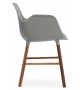 Form Normann Copenhagen Sessel mit Holzbeine