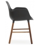 Form Normann Copenhagen Silla con Patas de Madera