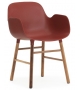 Form Normann Copenhagen Sessel mit Holzbeine