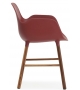 Form Normann Copenhagen Sessel mit Holzbeine