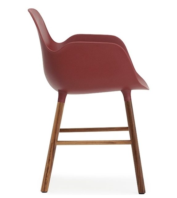 Form Normann Copenhagen Silla con Patas de Madera