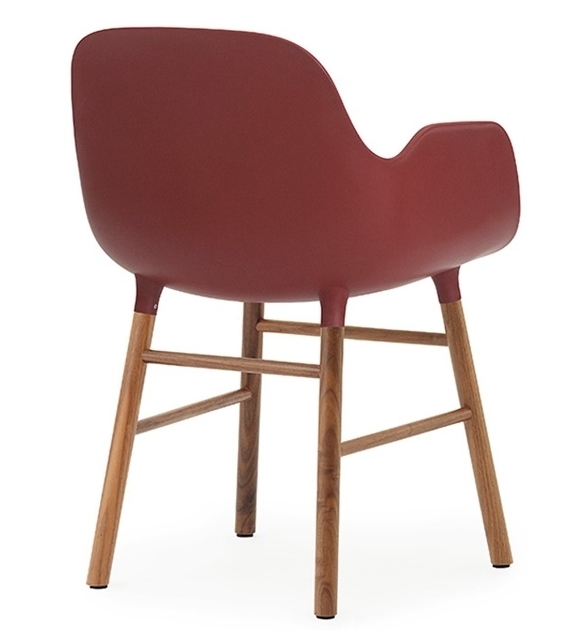 Form Normann Copenhagen Silla con Patas de Madera