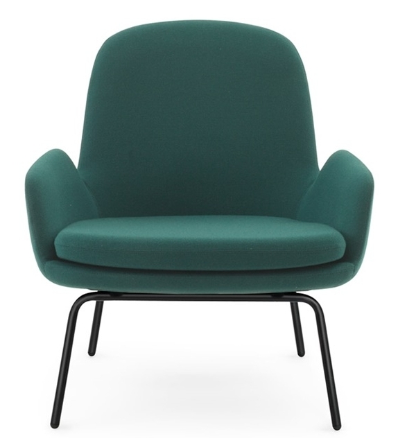 Era Normann Copenhagen Sillón Bajo con Patas de Acero