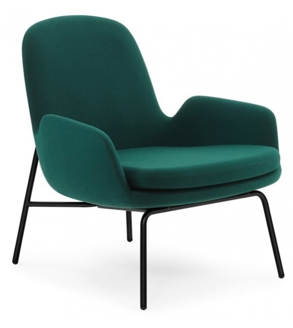 Era Normann Copenhagen Sillón Bajo con Patas de Acero