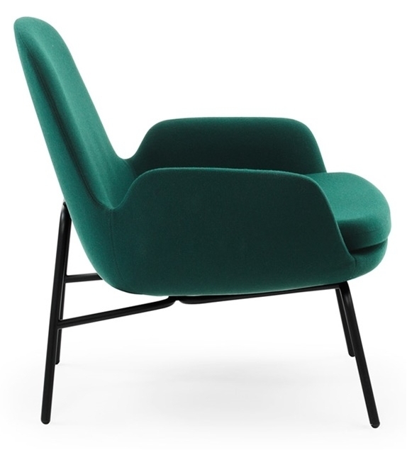 Era Normann Copenhagen Sillón Bajo con Patas de Acero