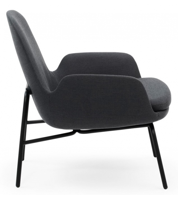 Era Normann Copenhagen Sillón Bajo con Patas de Acero