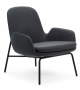 Era Normann Copenhagen Sillón Bajo con Patas de Acero