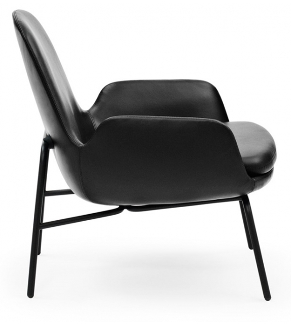 Era Normann Copenhagen Sillón Bajo con Patas de Acero