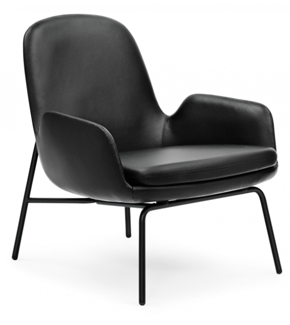 Era Normann Copenhagen Sillón Bajo con Patas de Acero