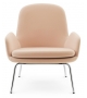 Era Normann Copenhagen Sillón Bajo con Patas de Acero
