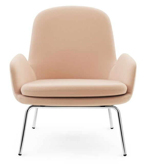 Era Normann Copenhagen Sillón Bajo con Patas de Acero