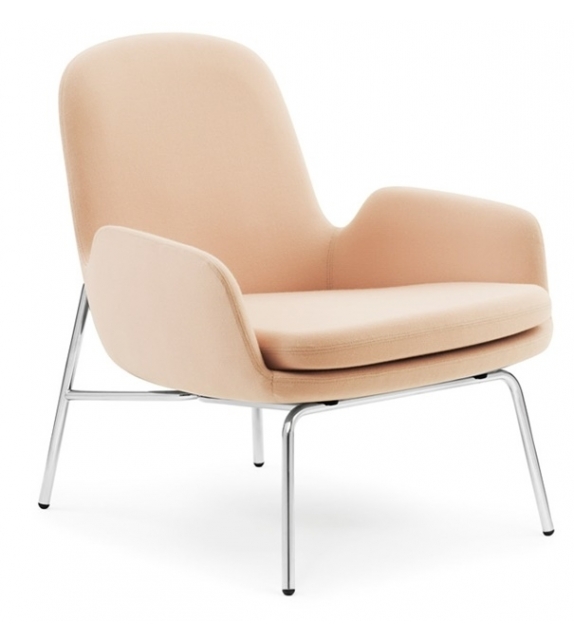 Era Normann Copenhagen Sillón Bajo con Patas de Acero