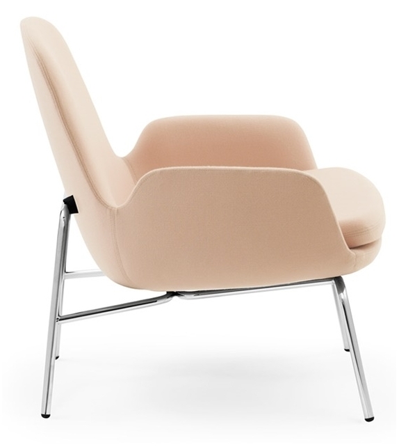 Era Normann Copenhagen Sillón Bajo con Patas de Acero