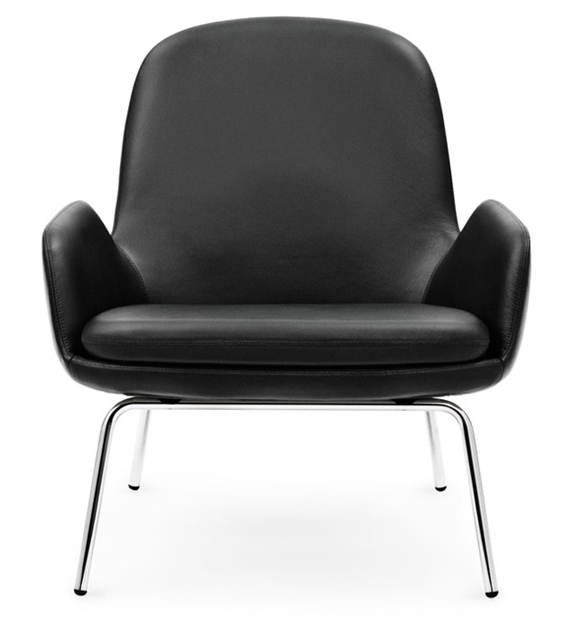 Era Normann Copenhagen Sillón Bajo con Patas de Acero