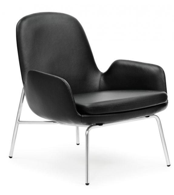 Era Normann Copenhagen Sillón Bajo con Patas de Acero