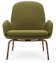 Era Normann Copenhagen Poltrona Bassa con Gambe In Legno