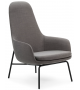 Era Normann Copenhagen Fauteuil Haute Avec Pieds en Acier