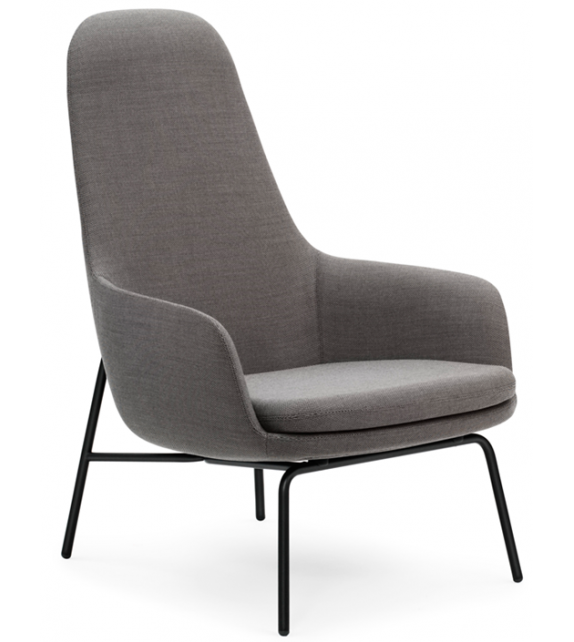 Era Normann Copenhagen Lounge Chair High With Steel Legs