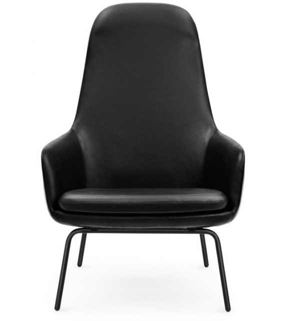 Era Normann Copenhagen Fauteuil Haute Avec Pieds en Acier