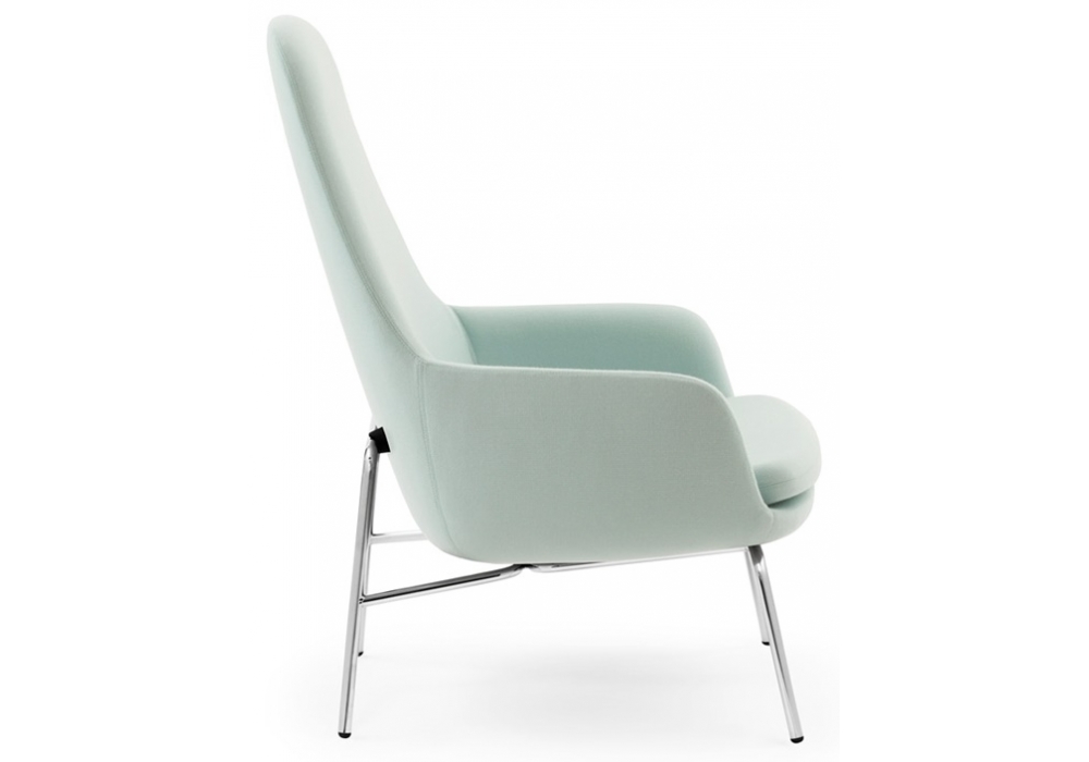 Era Lounge Chair High With Steel Legs Normann Copenhagen Milia Shop