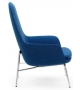 Era Normann Copenhagen Fauteuil Haute Avec Pieds en Acier
