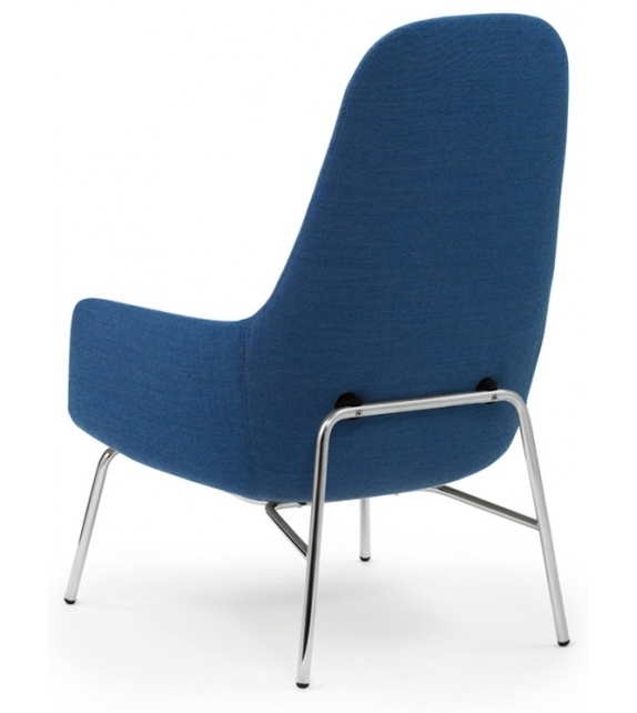 Era Normann Copenhagen Fauteuil Haute Avec Pieds en Acier
