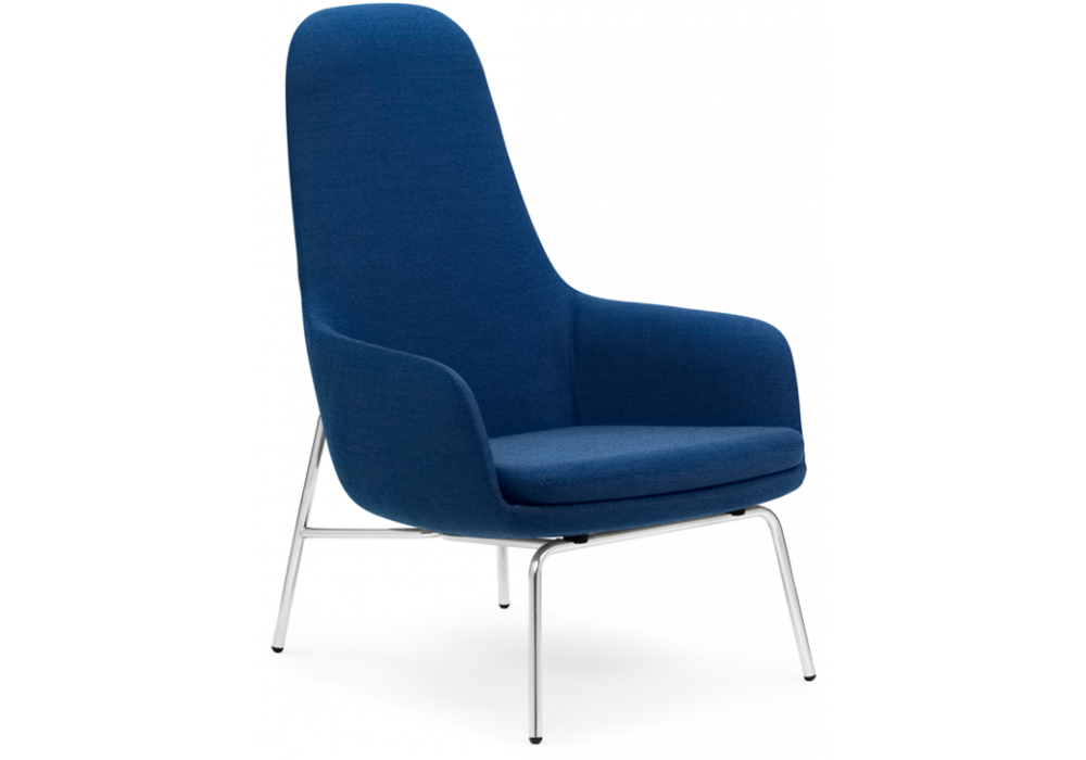 Era Lounge Chair High With Steel Legs Normann Copenhagen Milia Shop