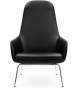 Era Normann Copenhagen Fauteuil Haute Avec Pieds en Acier