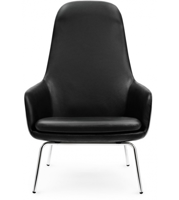 Era Normann Copenhagen Fauteuil Haute Avec Pieds en Acier