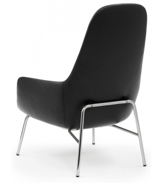 Era Normann Copenhagen Fauteuil Haute Avec Pieds en Acier