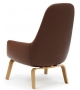Era Normann Copenhagen Sillón Alto con Patas de Madera